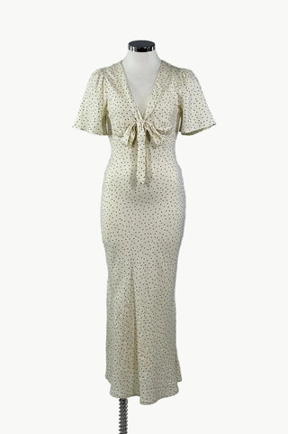 Bailey Dotted Midi Dress