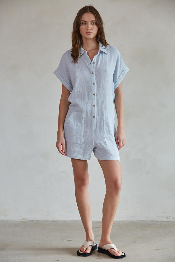 Misha Woven Romper