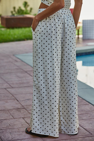 Remmy Dotted Woven Pants