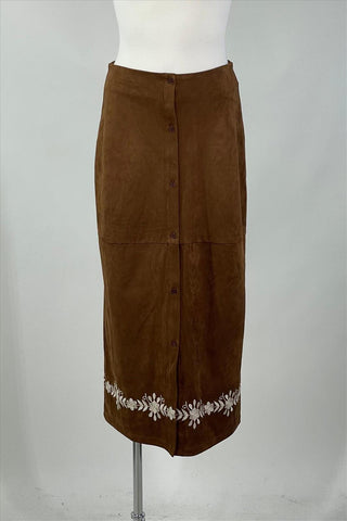 Wendy Floral Stitch Skirt
