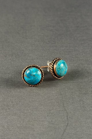 Boho Sol Turquoise Earrings