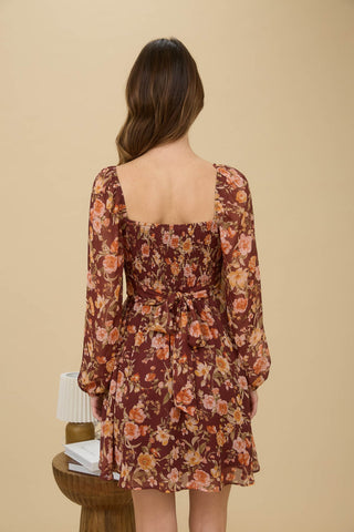 Scarlett Floral Sweetheart Dress