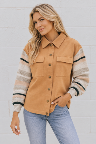 Tate Knit Sleeve Jacket