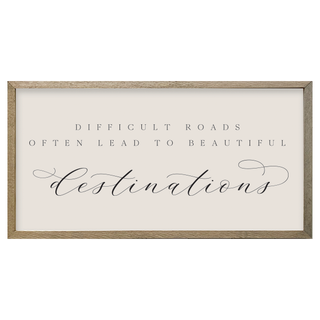 Brayden and Brooks Large Framed Signs