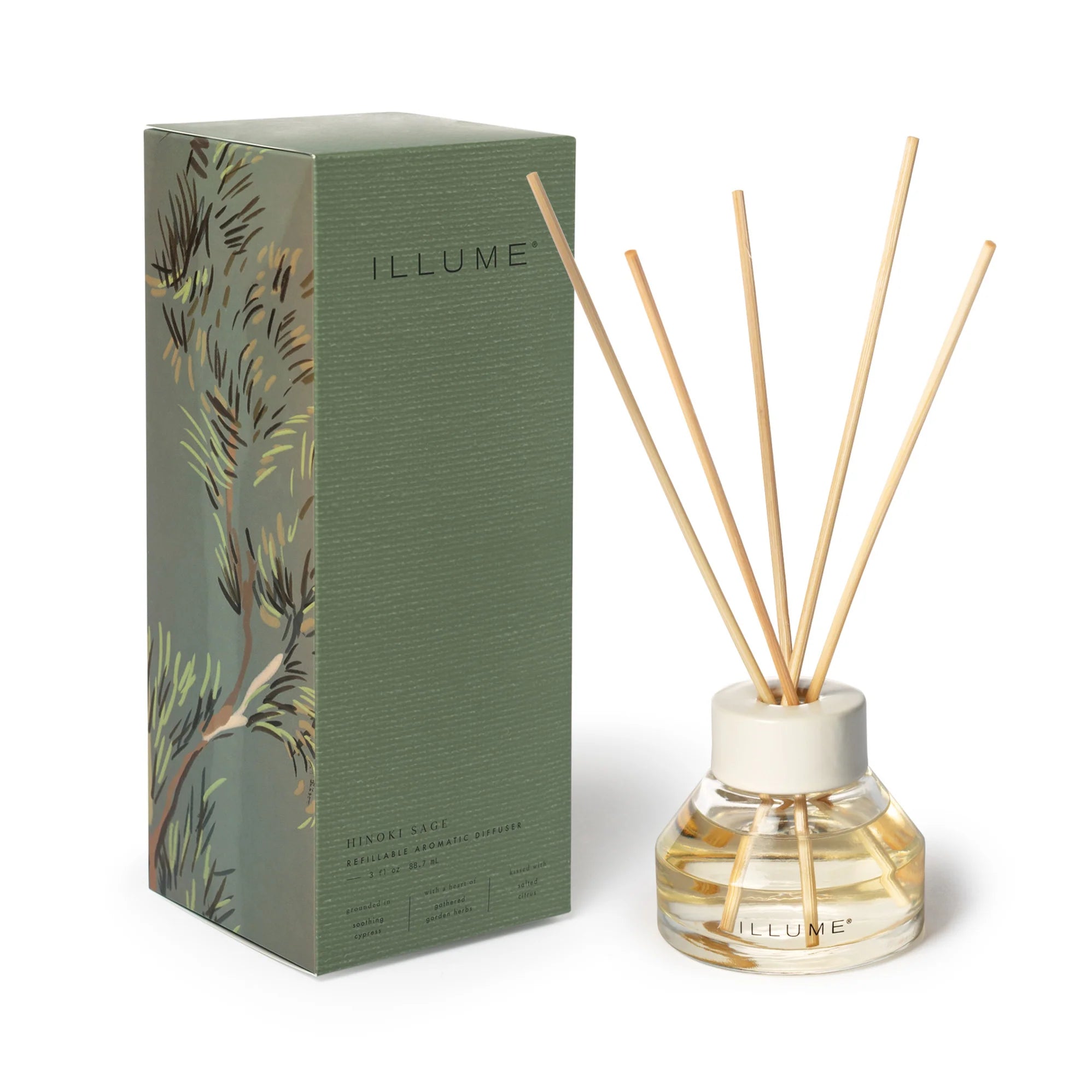 Illume Hinoki Sage Collection