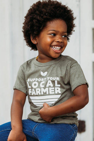 Commons Kids Tee Local Farmer