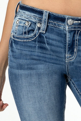 Miss Me Melody Mid Rise Boot Cut