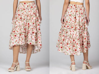Miss Me Cynthia Ruffle Tiered Skirt