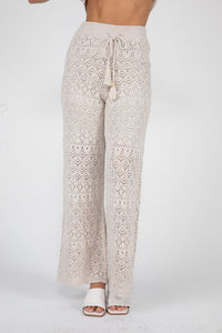 Miss Me Clara Crochet Trousers