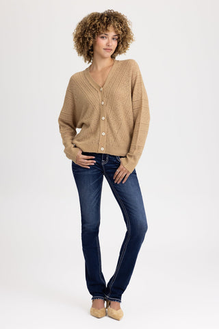 Miss Me Kendra Button Cardigan