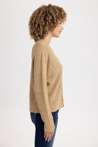 Miss Me Kendra Button Cardigan