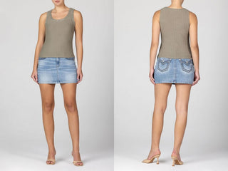 Miss Me Jenny Embellished Tank