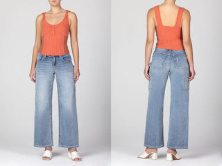 Miss Me Lanna Knotted Tank