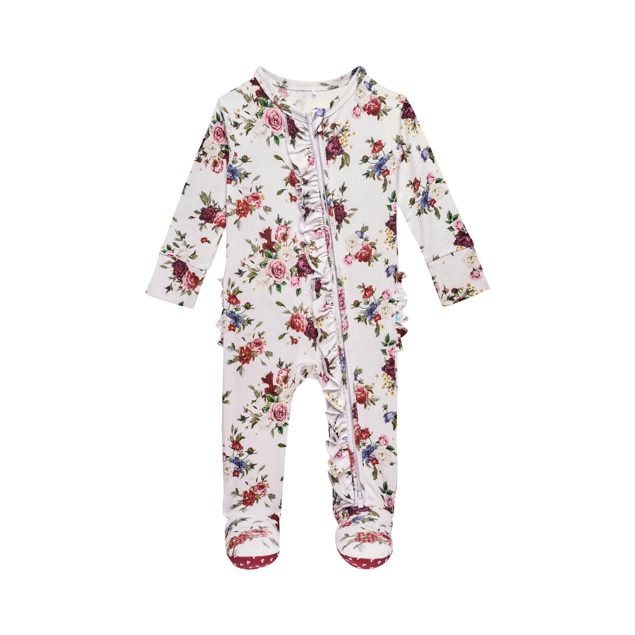 Posh Peanut Baby Philippa Ruffled Onesie