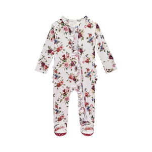 Posh Peanut Baby Philippa Ruffled Onesie