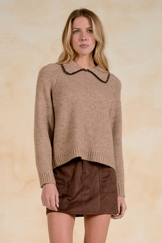 Elan Sonoma Collared Sweater