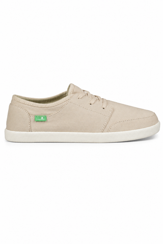Sanuk Lil Vagabond Lace Sneaker Natural - Youth