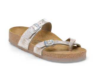 Birkenstock Mayari Synthetics Washed Silver