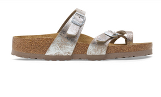 Birkenstock Mayari Synthetics Washed Silver
