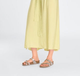 Birkenstock Mayari Synthetics Washed Silver