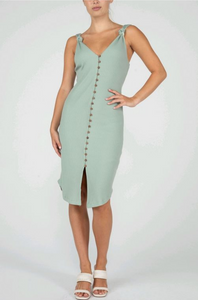 Miss Me Ramona Dress w/ Tie Details