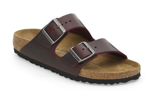 Birkenstock Arizona in Zinfandel Oiled Leather