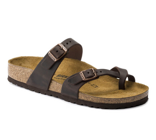 Birkenstock Mayari in Leather Habana