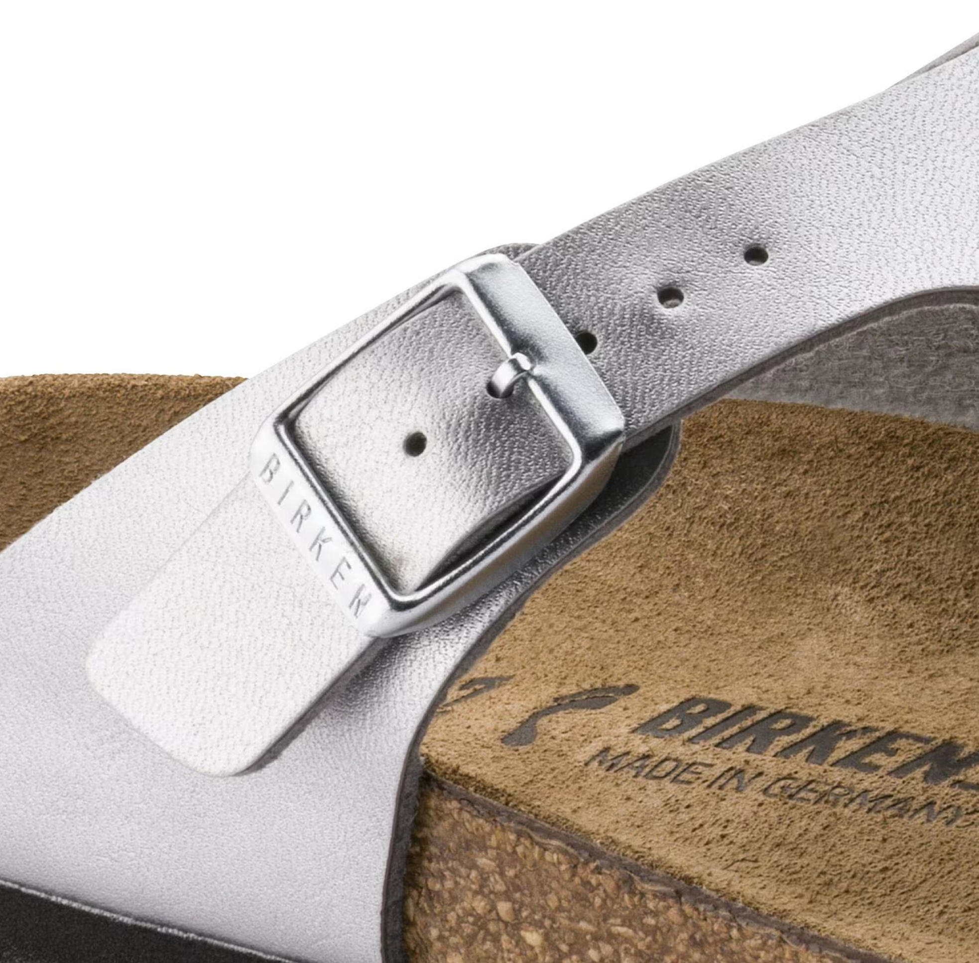 Birkenstock Gizeh in Silver