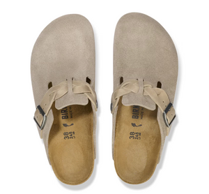 Birkenstock Boston Braided in Taupe