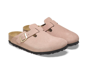 Birkenstock Boston In Light Rose