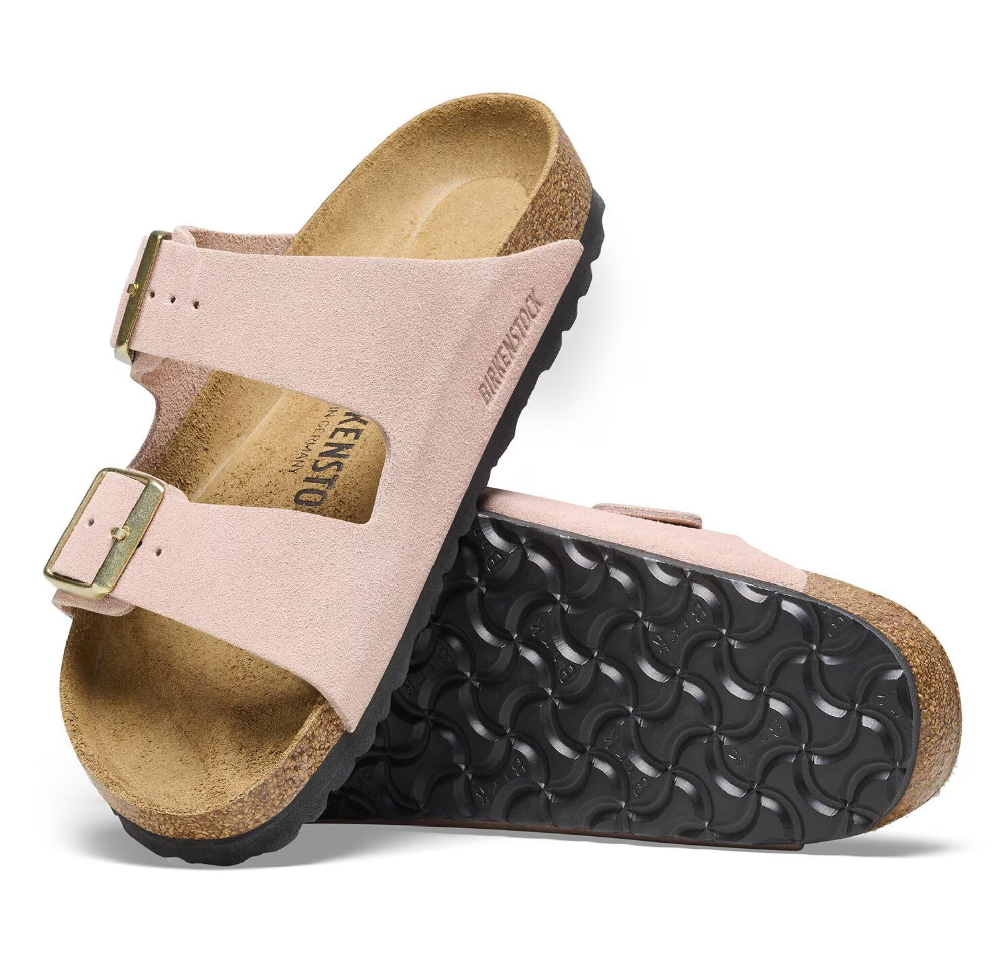 Birkenstock Arizona Suede in Light Rose