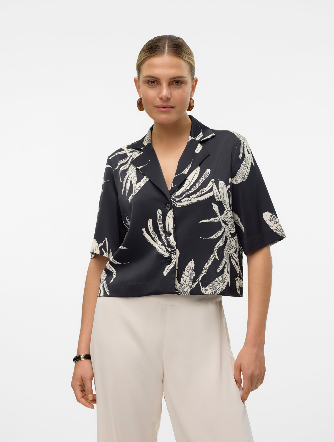 Vero Moda Keila Cropped Shirt