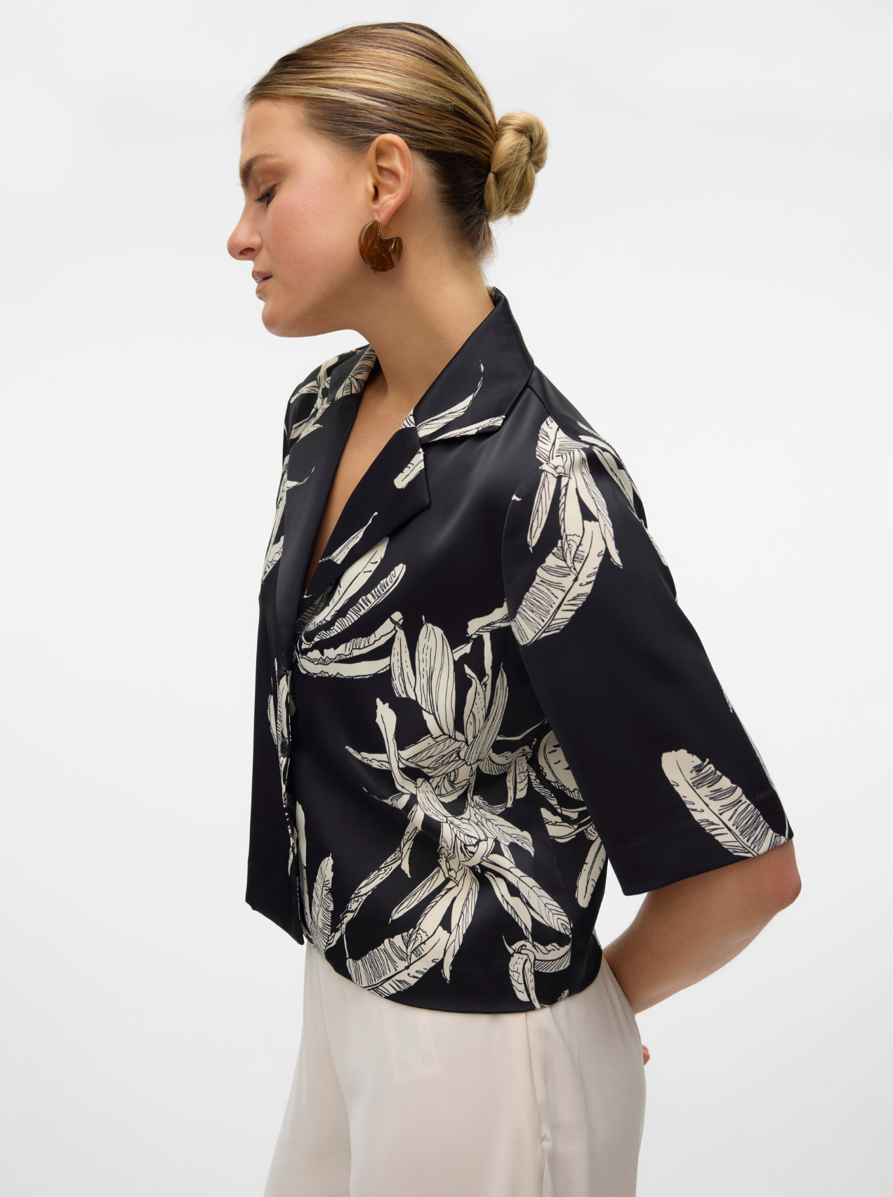 Vero Moda Keila Cropped Shirt