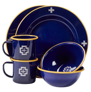Pendleton Camp Enamelware Dish Set