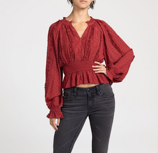 Miss Me Valorie Ruffle Top