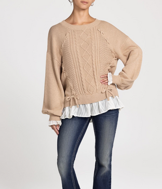 Miss Me Sandra Knit Sweater