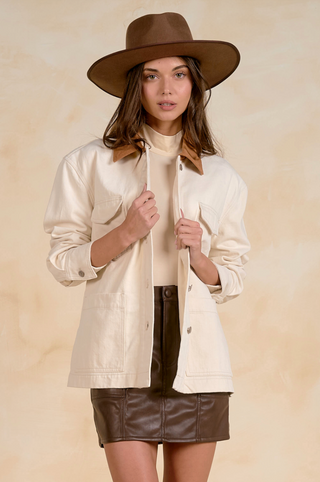 Elan Hannah Collar Jacket