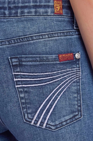 7 for all Mankind Girls Dojo in Lake Blue