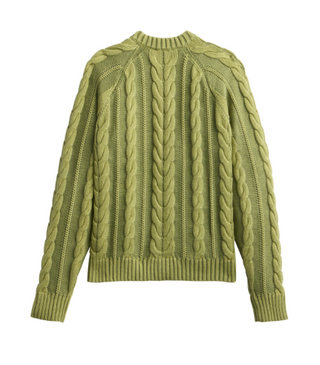 Pendleton Cotton Cable Knit Cardigan