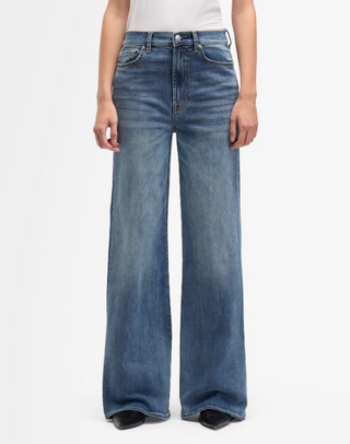 7 For all Mankind Jo Ultra High Rise in Swim