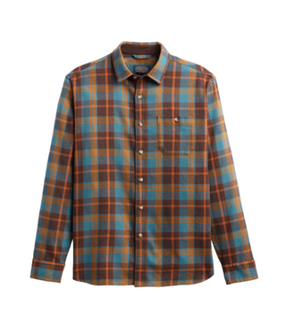 Pendleton Fremont Sea Blue Flannel Shirt