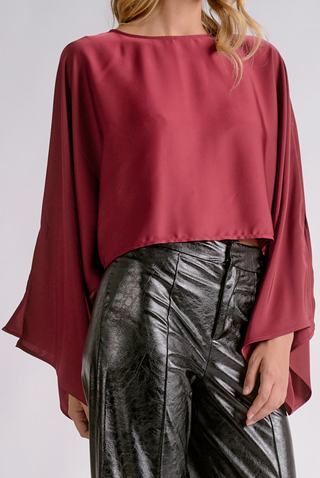Elan Shirley Flowy Top
