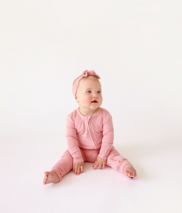 Posh Peanut Baby Autumn Blush Convertible Onesie