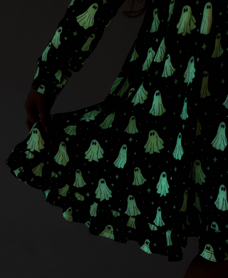 Posh Peanut Ghostly Twirl Dress