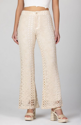 Miss Me Carrie Crochet Trouser Pant