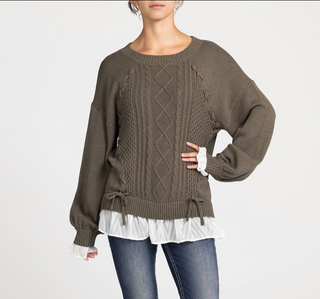 Miss Me Sandra Knit Sweater