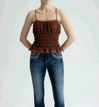 Miss Me Nina Crinkle Cami