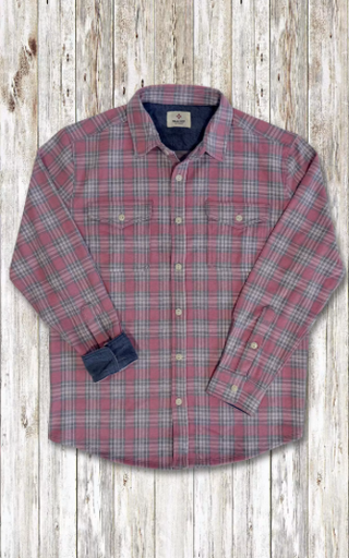 True Grit Dual Pocket Campfire Plaid Shirts