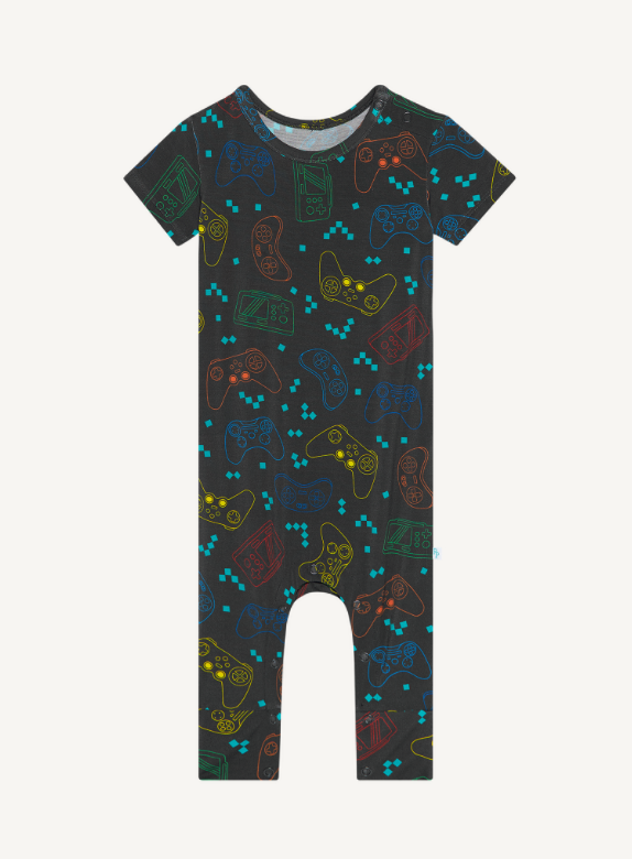 Posh Peanut Player One Romper