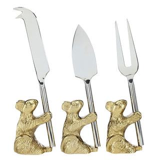 Standing Mouse Knives Set of 3